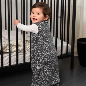 Noppies Lakens | Babykamer<Ledikant Laken Tiny Dot 110x140 Cm - Jet Stream