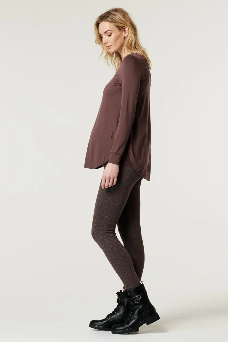 longsleeve__coffee_15.webp Noppies Shirts | Shirts<Longsleeve - Coffee