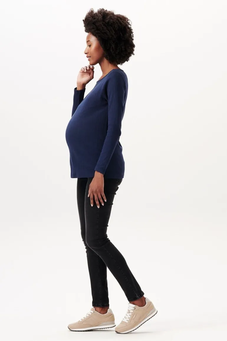 longsleeve__dark_blue_5.webp Noppies Shirts<Longsleeve - Dark Blue