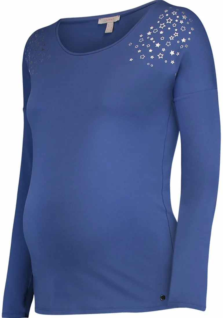 longsleeve__electric_blue_2.webp Noppies Shirts<Longsleeve - Electric Blue
