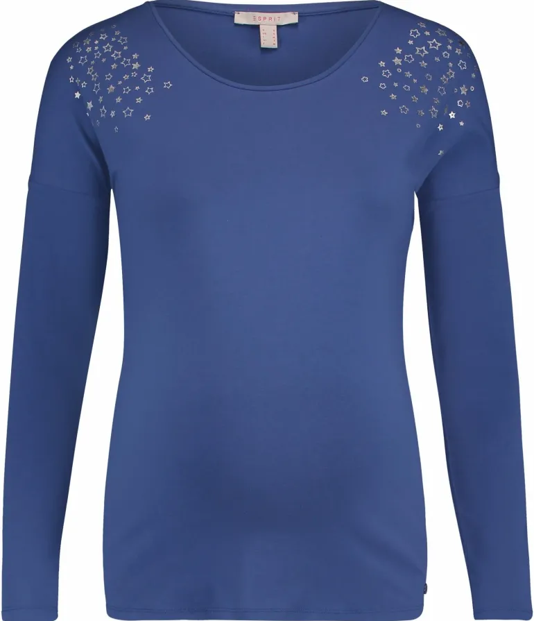 longsleeve__electric_blue_4.webp Noppies Shirts<Longsleeve - Electric Blue