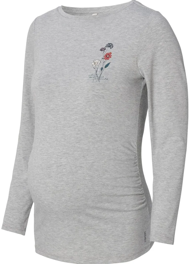 longsleeve__medium_grey_10.webp Noppies Shirts<Longsleeve - Medium Grey