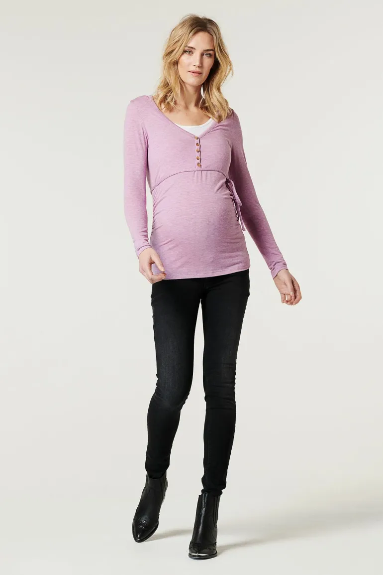 longsleeve__pale_purple_10.webp Noppies Shirts | Shirts<Longsleeve - Pale Purple