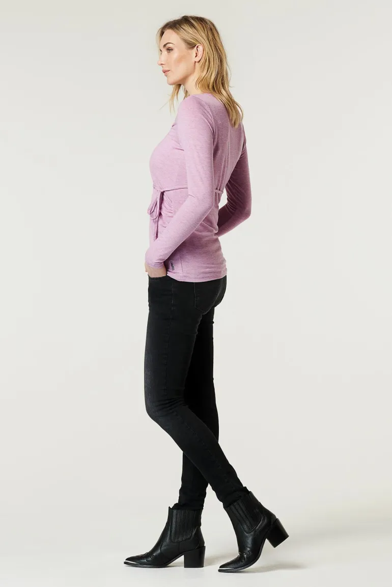 longsleeve__pale_purple_7.webp Noppies Shirts | Shirts<Longsleeve - Pale Purple