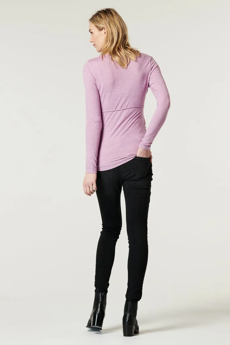 longsleeve__pale_purple_9.webp Noppies Shirts | Shirts<Longsleeve - Pale Purple