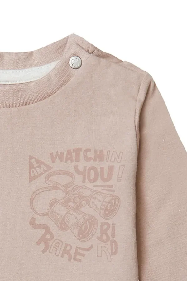 Noppies Shirts<Longsleeve Biscoe - Warm Taupe