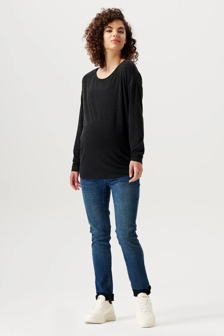 longsleeve_bourne__black_0.webp Noppies Shirts<Longsleeve Bourne - Black