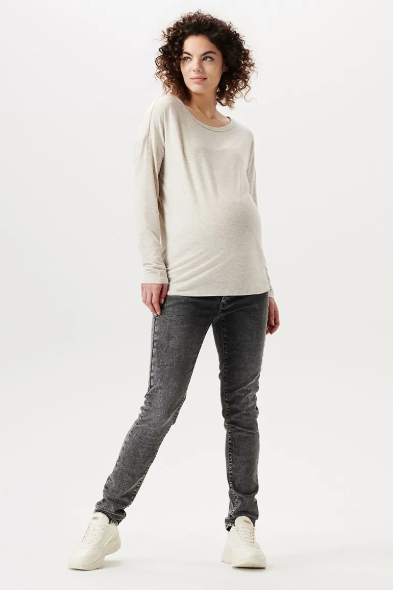 longsleeve_bourne__oatmea_7.webp Noppies Shirts<Longsleeve Bourne - Oatmeal