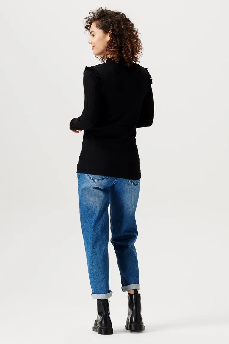 longsleeve_bristol__black_1.webp Noppies Shirts<Longsleeve Bristol - Black