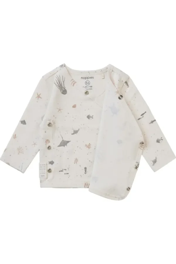 Noppies Shirts<Longsleeve Brooks - Whisper White