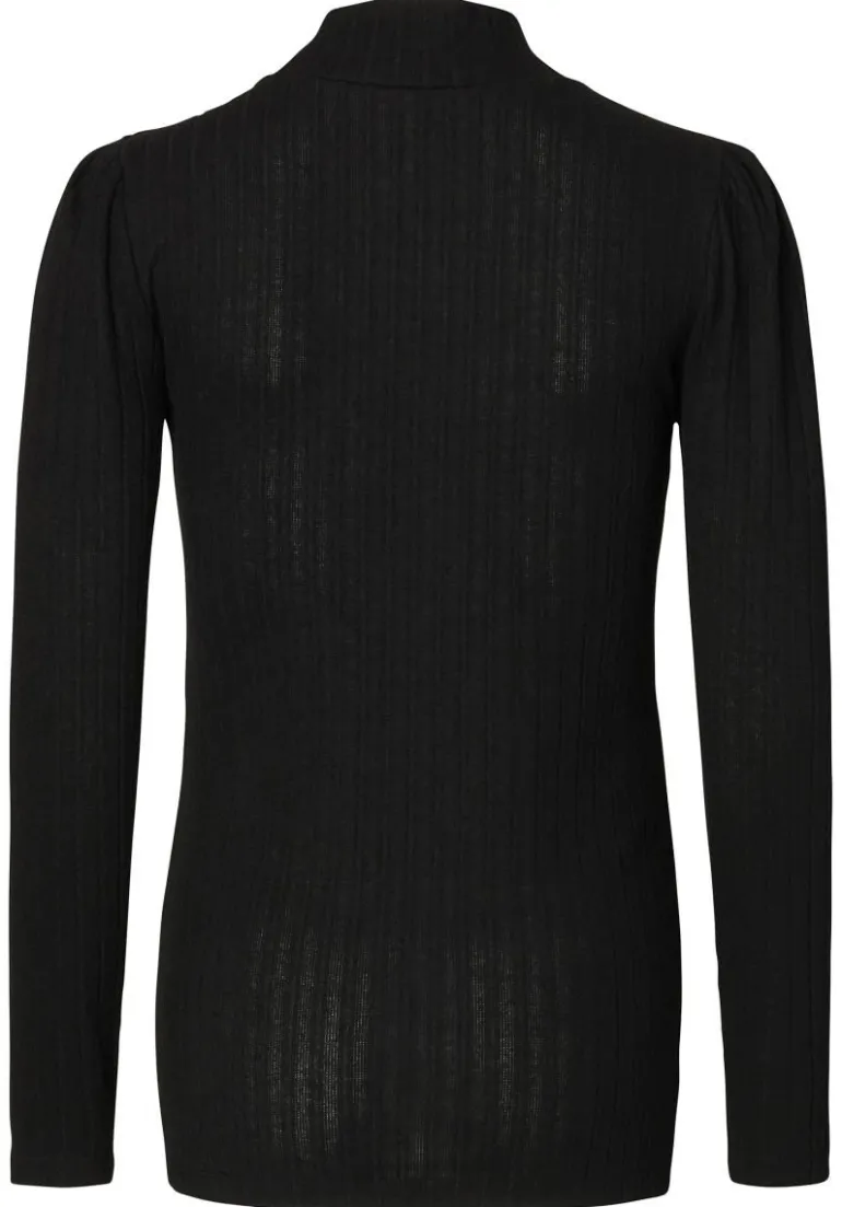 longsleeve_brushed_col__b_10.webp Noppies Shirts<Longsleeve Brushed Col - Black