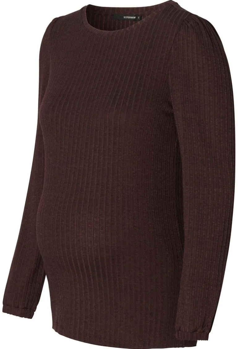 longsleeve_clio__seal_bro_4.webp Noppies Shirts<Longsleeve Clio - Seal Brown