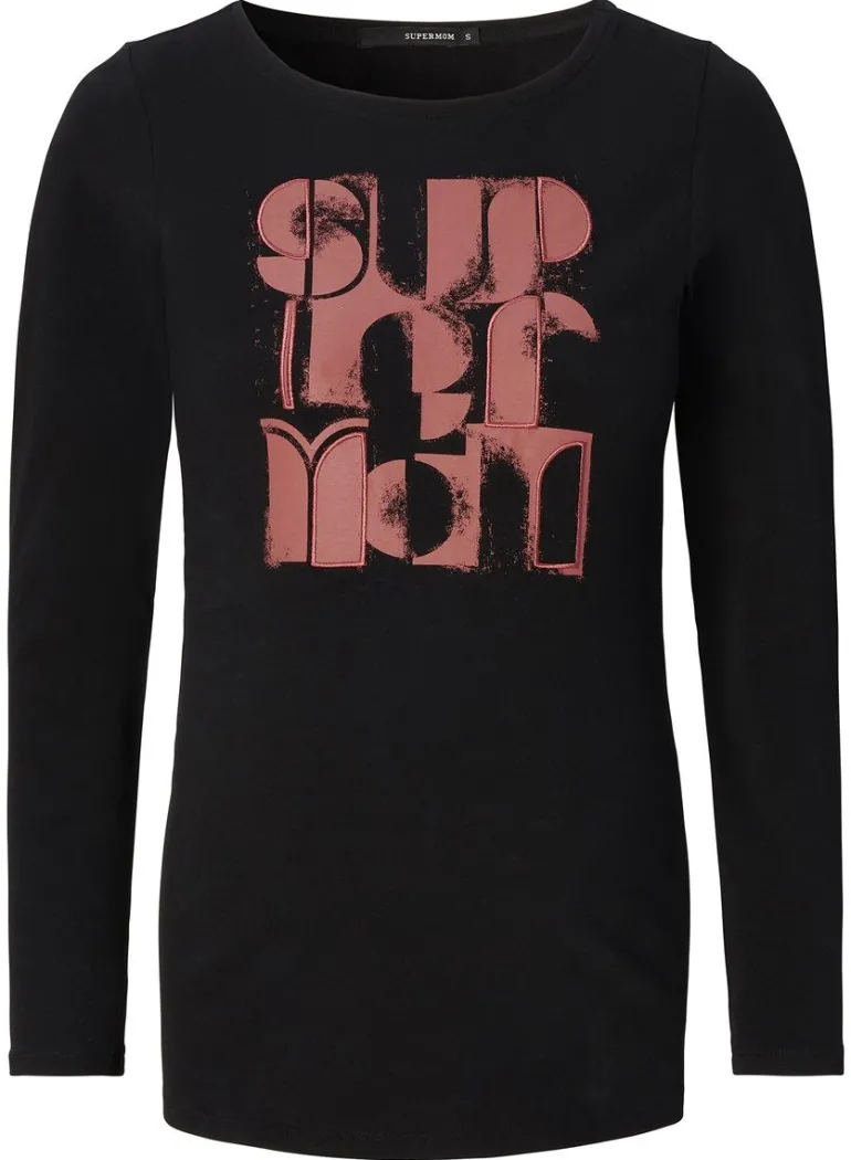 longsleeve_cortez__black_2.webp Noppies Shirts<Longsleeve Cortez - Black