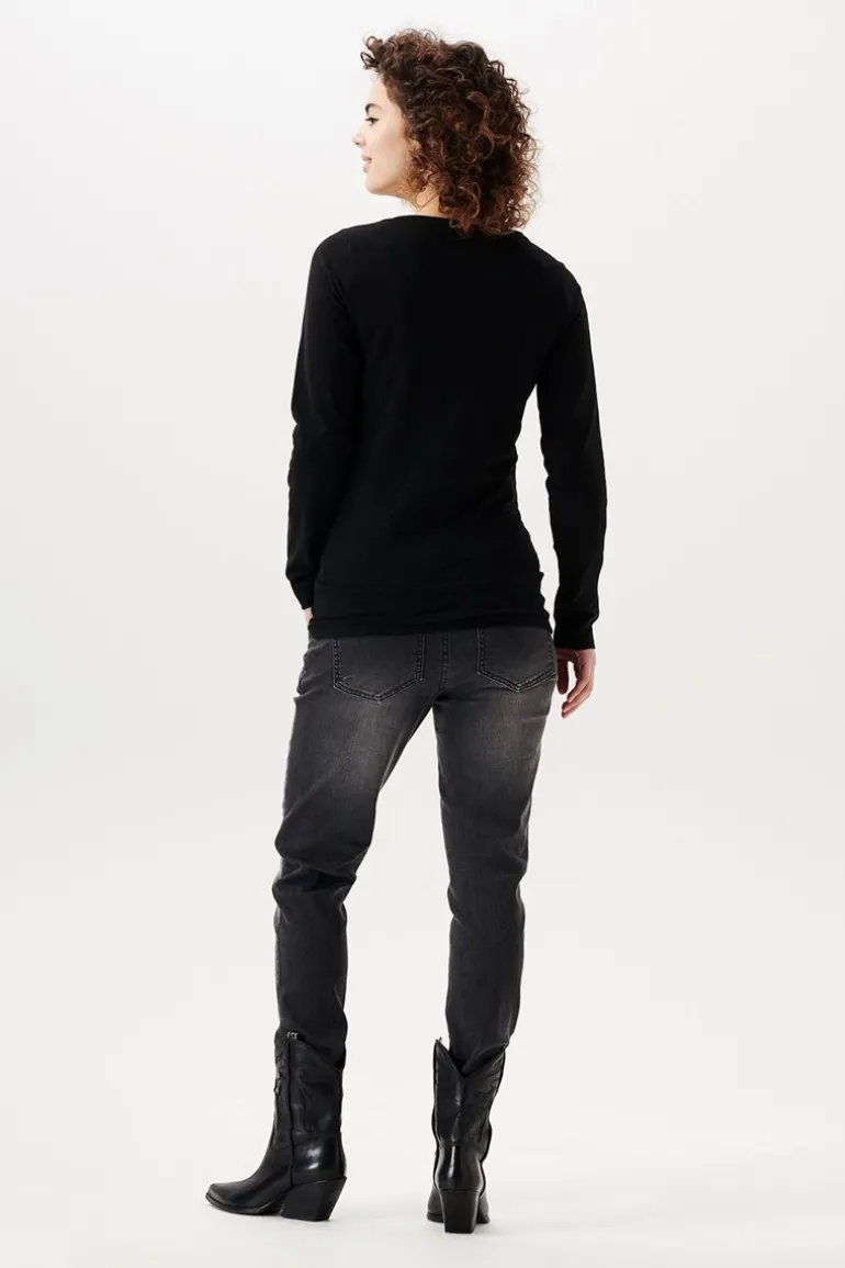 longsleeve_delphi__black_8.webp Noppies Shirts<Longsleeve Delphi - Black