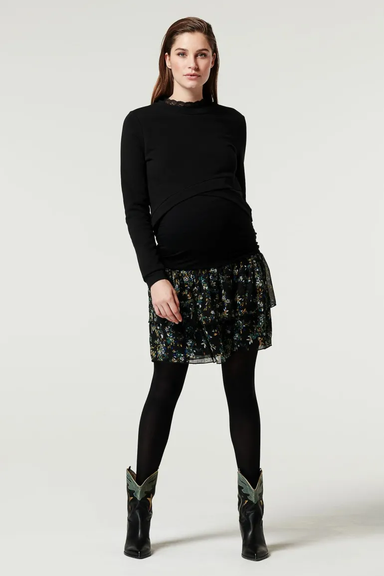 longsleeve_fancy__black_12.webp Noppies Shirts<Longsleeve Fancy - Black