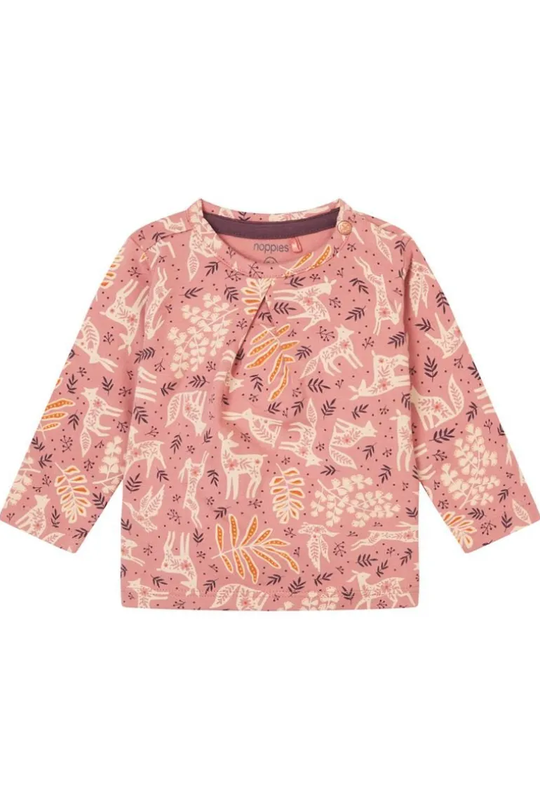 longsleeve_fines__old_ros_0.webp Noppies Shirts<Longsleeve Fines - Old Rose