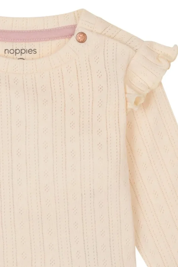 Noppies Shirts<Longsleeve Fumel - Butter Cream