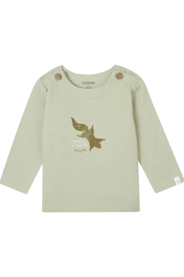Noppies Shirts<Longsleeve Gambo - Moss Gray