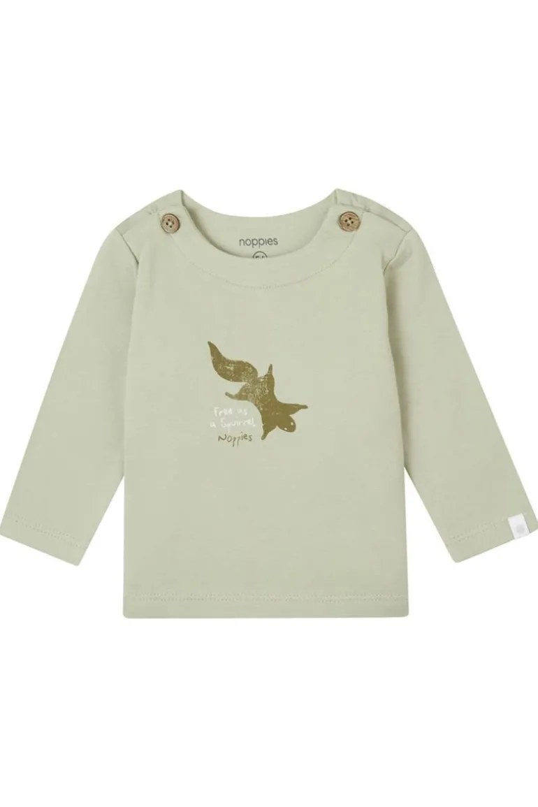 longsleeve_gambo__moss_gr_3.webp Noppies Shirts<Longsleeve Gambo - Moss Gray