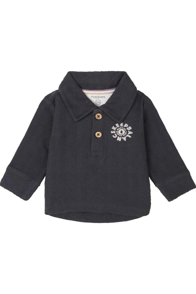 longsleeve_gennes__phanto_0.webp Noppies Shirts<Longsleeve Gennes - Phantom