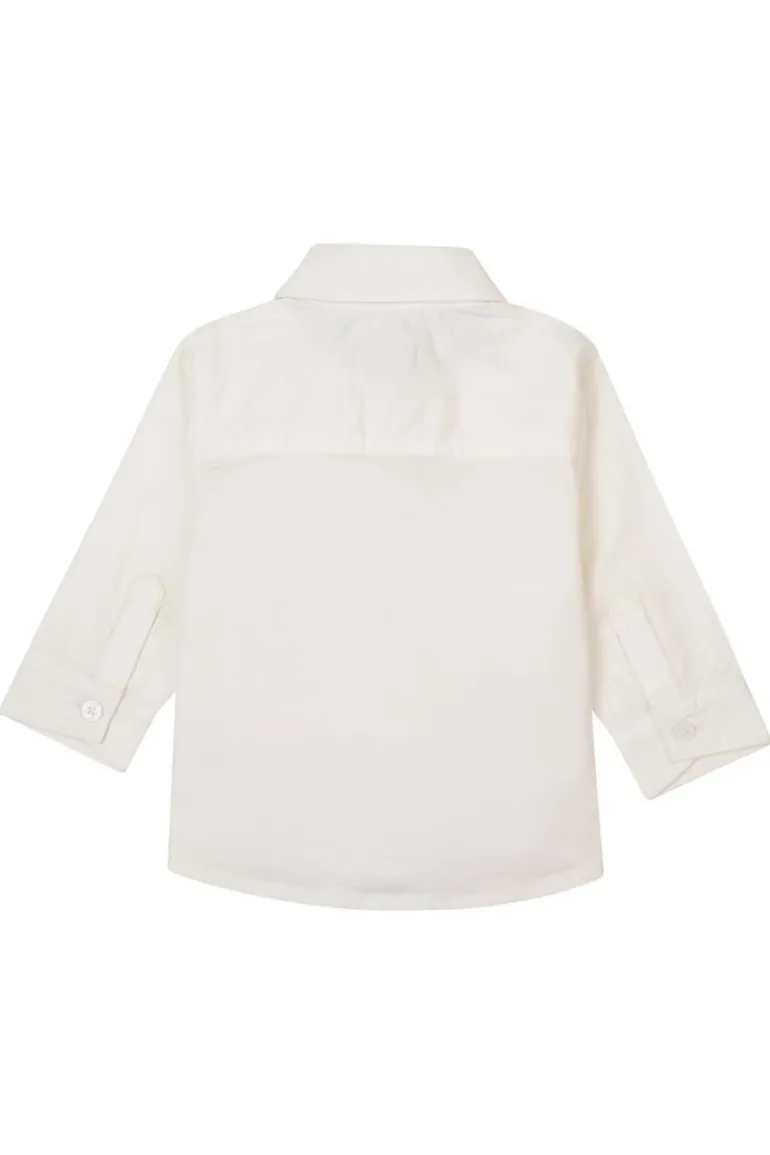 longsleeve_golden__white_5.webp Noppies Shirts<Longsleeve Golden - White