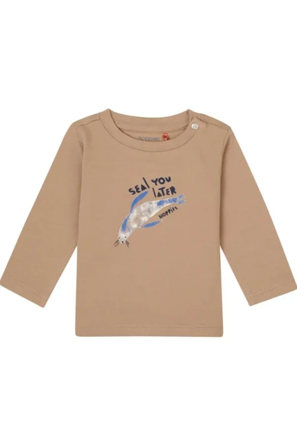 Noppies Shirts<Longsleeve Grinestar - Natural