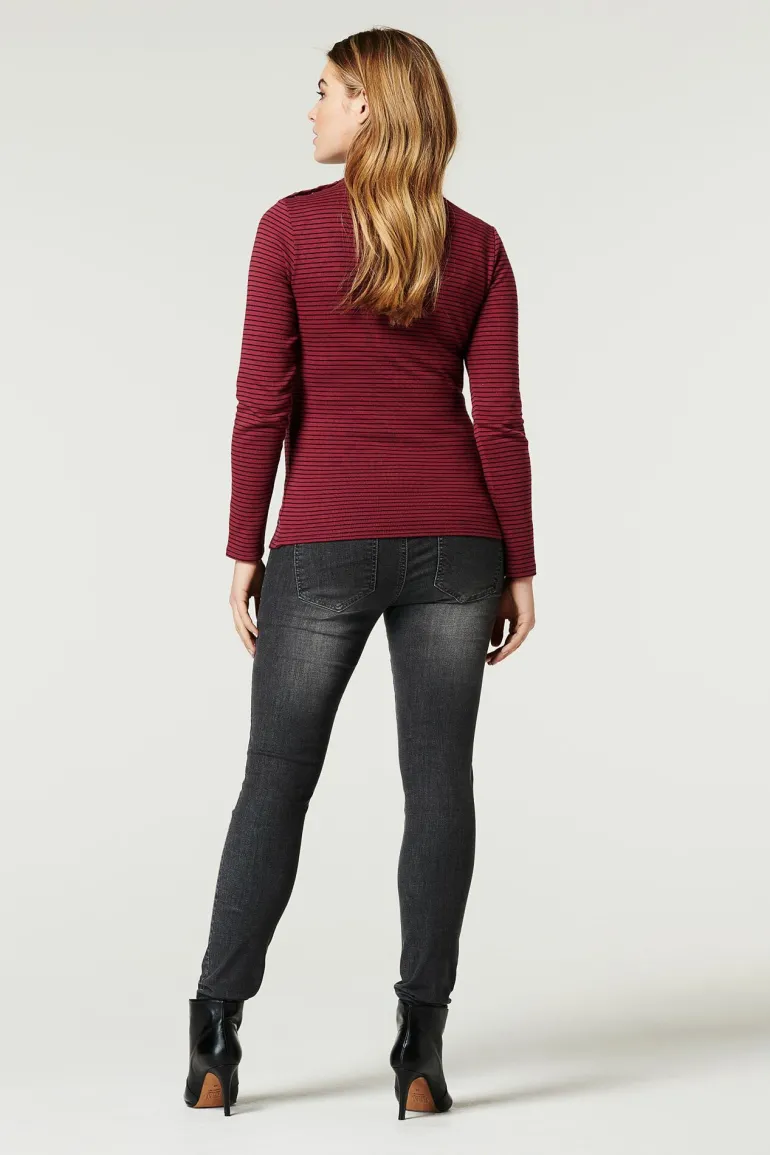 longsleeve_hayti__syrah_1.webp Noppies Shirts<Longsleeve Hayti - Syrah