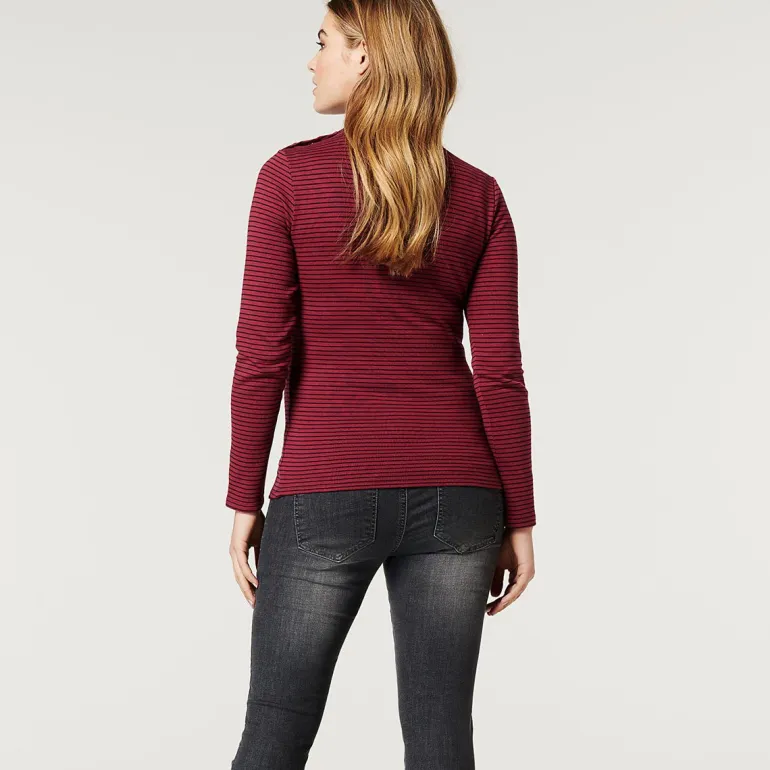longsleeve_hayti__syrah_15.webp Noppies Shirts<Longsleeve Hayti - Syrah