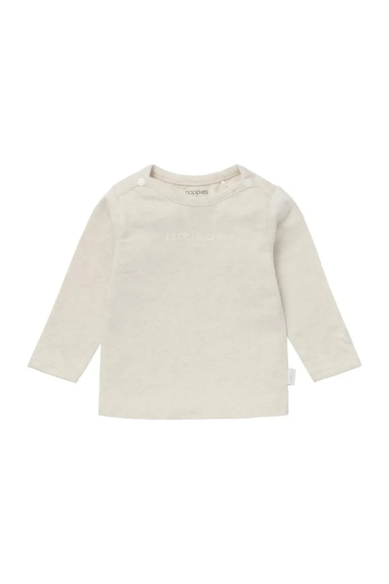 longsleeve_hester__oatmea_0.webp Noppies Shirts | Basics<Longsleeve Hester - Oatmeal
