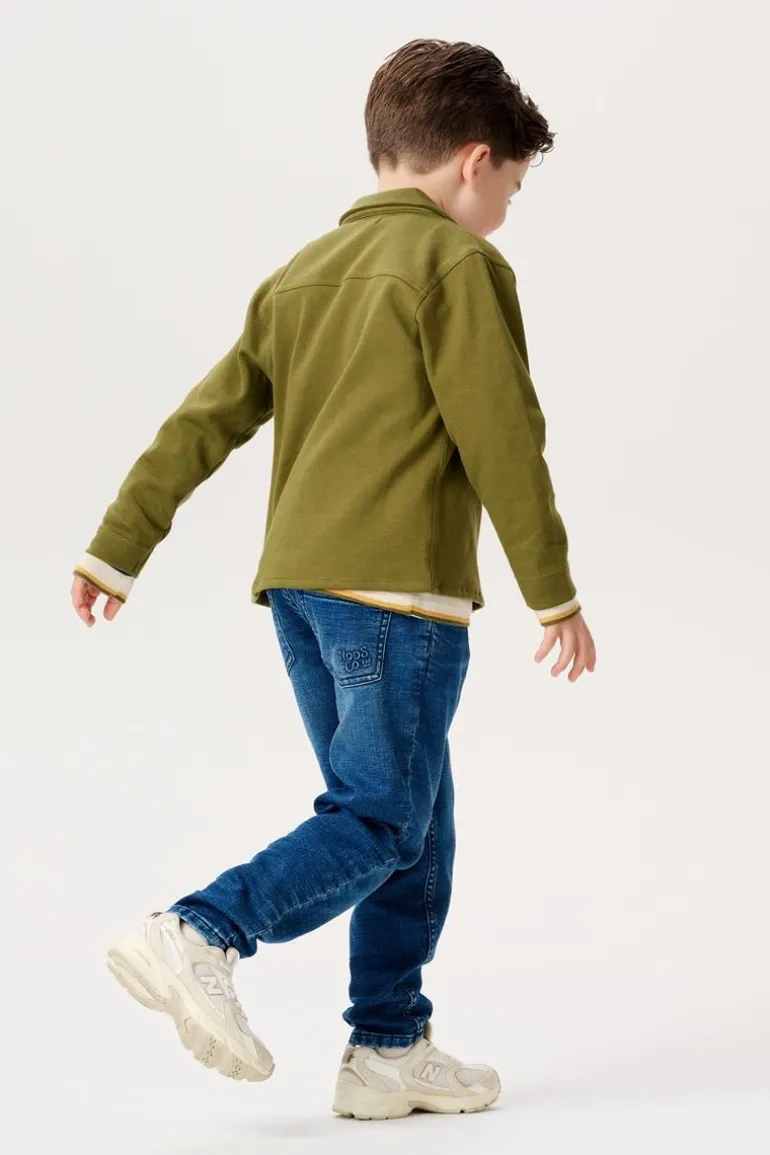 longsleeve_hordain__olive_1.webp Noppies Shirts<Longsleeve Hordain - Olive Branch