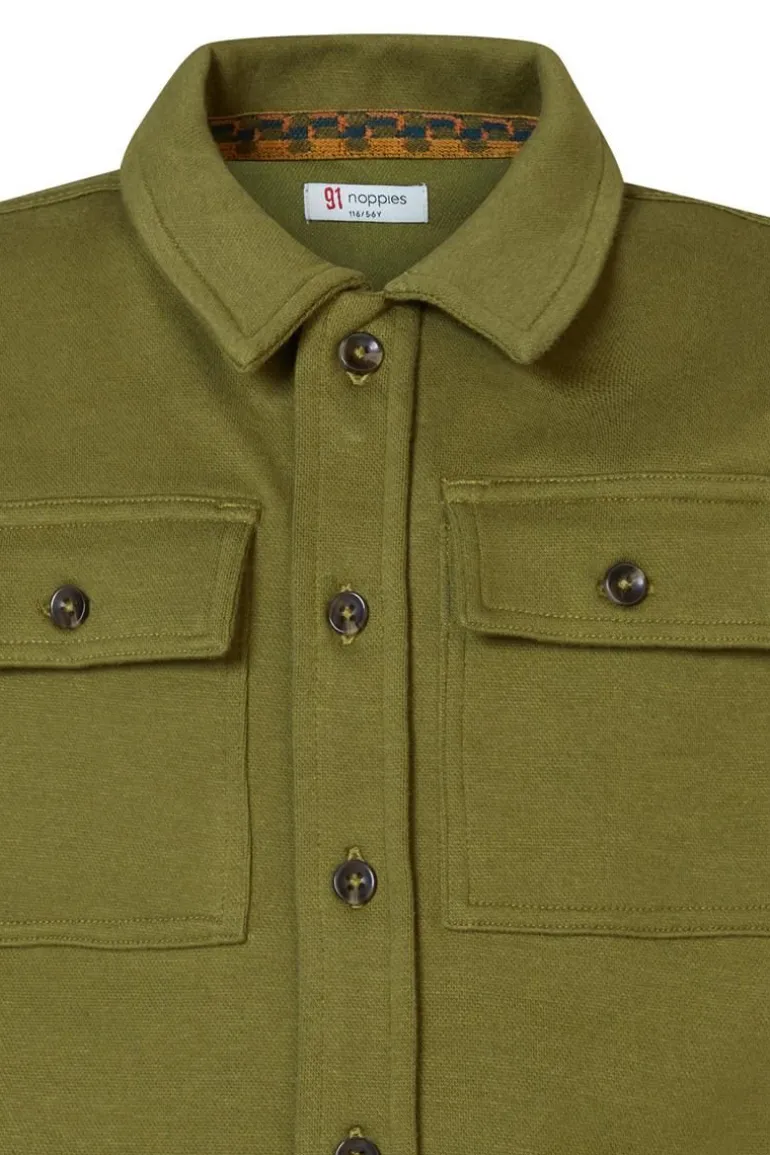 longsleeve_hordain__olive_4.webp Noppies Shirts<Longsleeve Hordain - Olive Branch