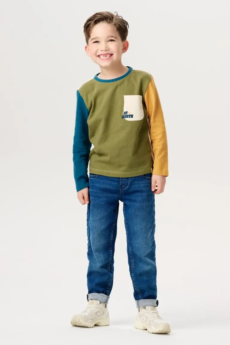 longsleeve_hoymille__oliv_0.webp Noppies Shirts<Longsleeve Hoymille - Olive Branch