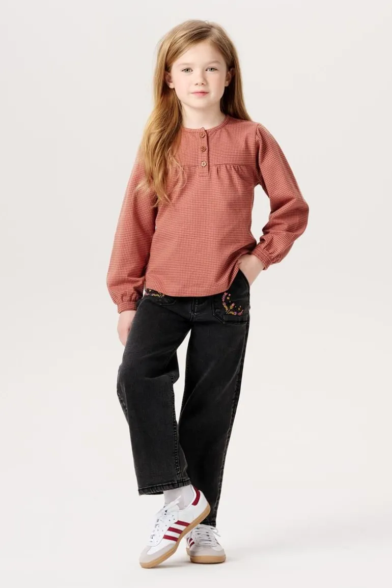 longsleeve_jette__brown_p_0.webp Noppies Shirts<Longsleeve Jette - Brown Patina