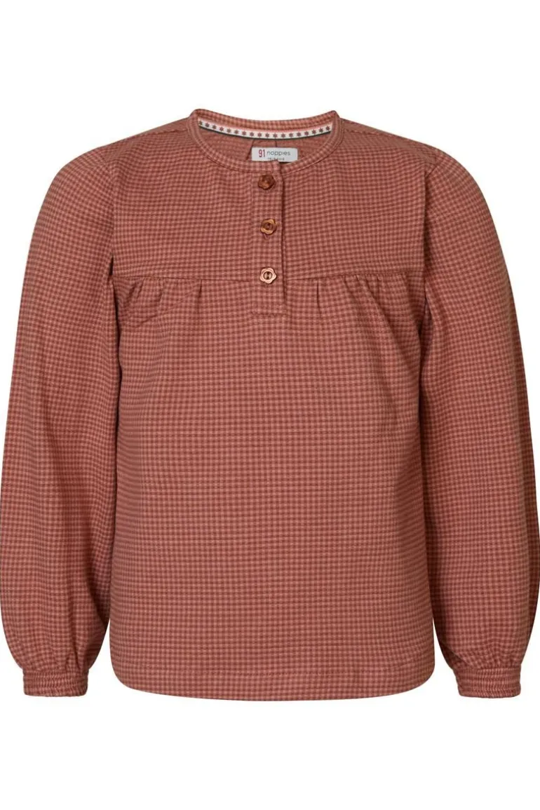 longsleeve_jette__brown_p_2.webp Noppies Shirts<Longsleeve Jette - Brown Patina
