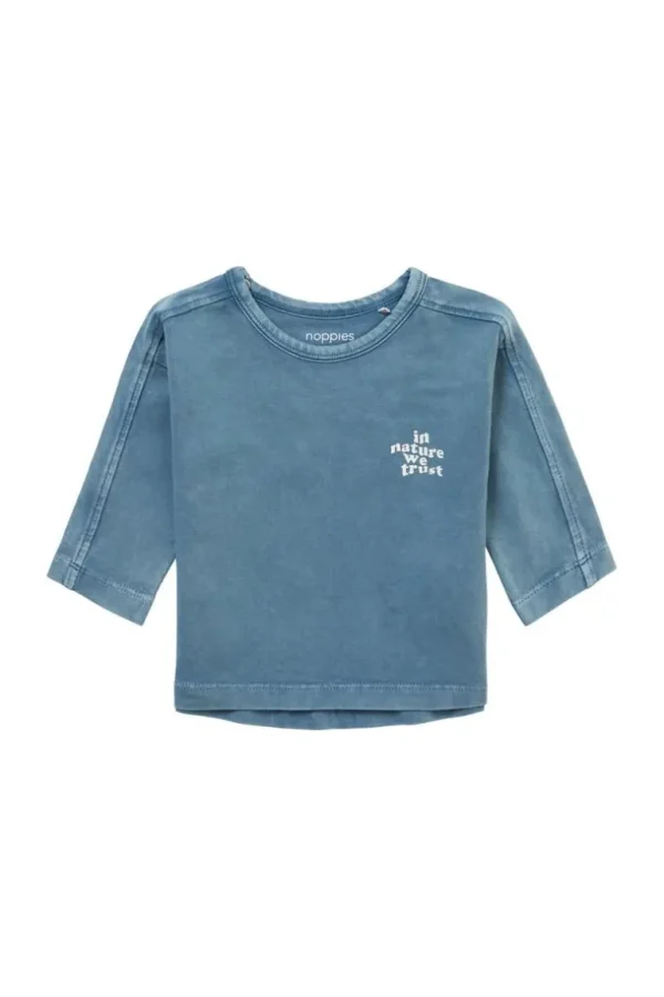 Noppies Shirts<Longsleeve Mabank - Aegean Blue