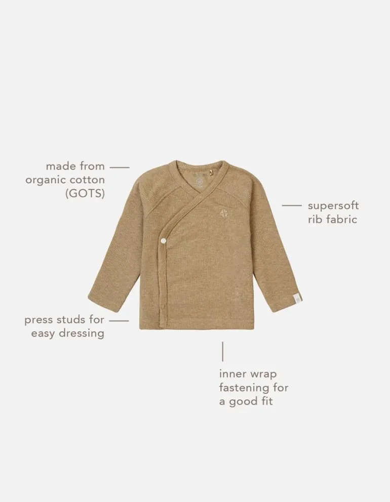 longsleeve_nanyuki__light_2.webp Noppies Shirts | Basics<Longsleeve Nanyuki - Light Green Melange
