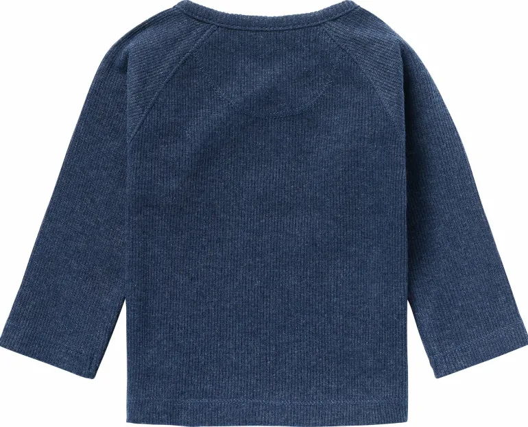 longsleeve_nanyuki__navy__1.webp Noppies Shirts | Basics<Longsleeve Nanyuki - Navy Melange