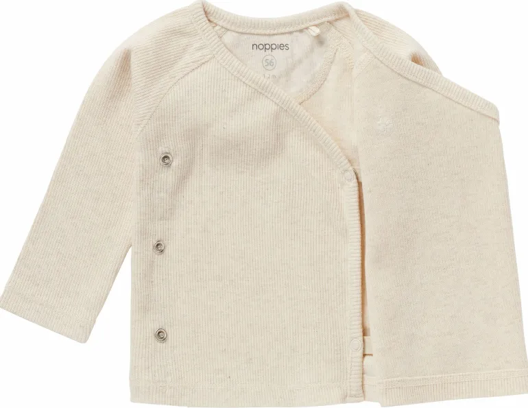 longsleeve_nanyuki__oatme_3.webp Noppies Shirts | Basics<Longsleeve Nanyuki - Oatmeal
