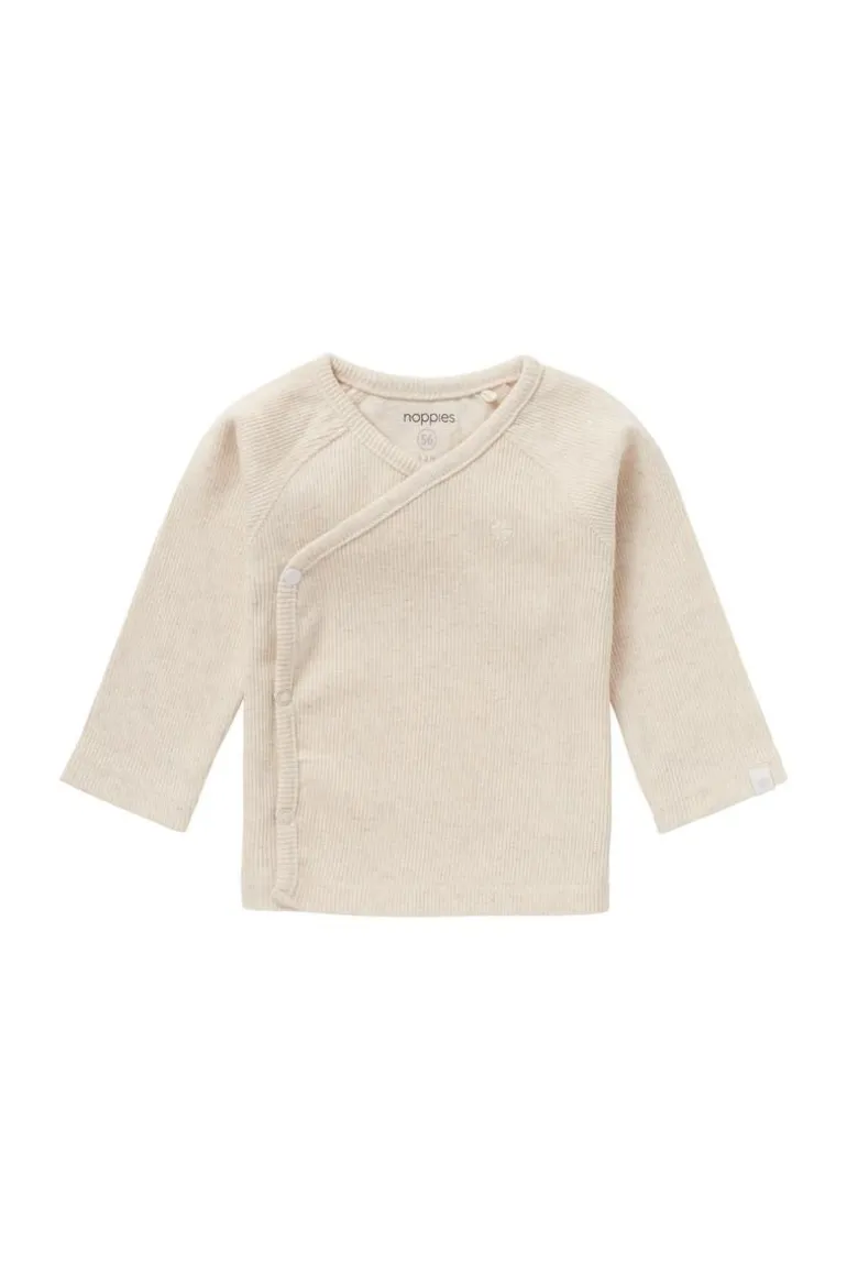 longsleeve_nanyuki__oatme_7.webp Noppies Shirts | Basics<Longsleeve Nanyuki - Oatmeal