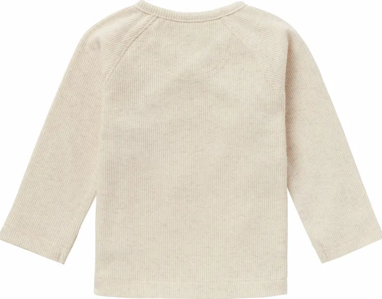 longsleeve_nanyuki__oatme_8.webp Noppies Shirts | Basics<Longsleeve Nanyuki - Oatmeal