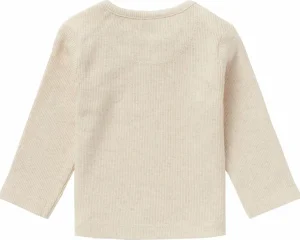 Noppies Shirts | Basics<Longsleeve Natal - Oatmeal