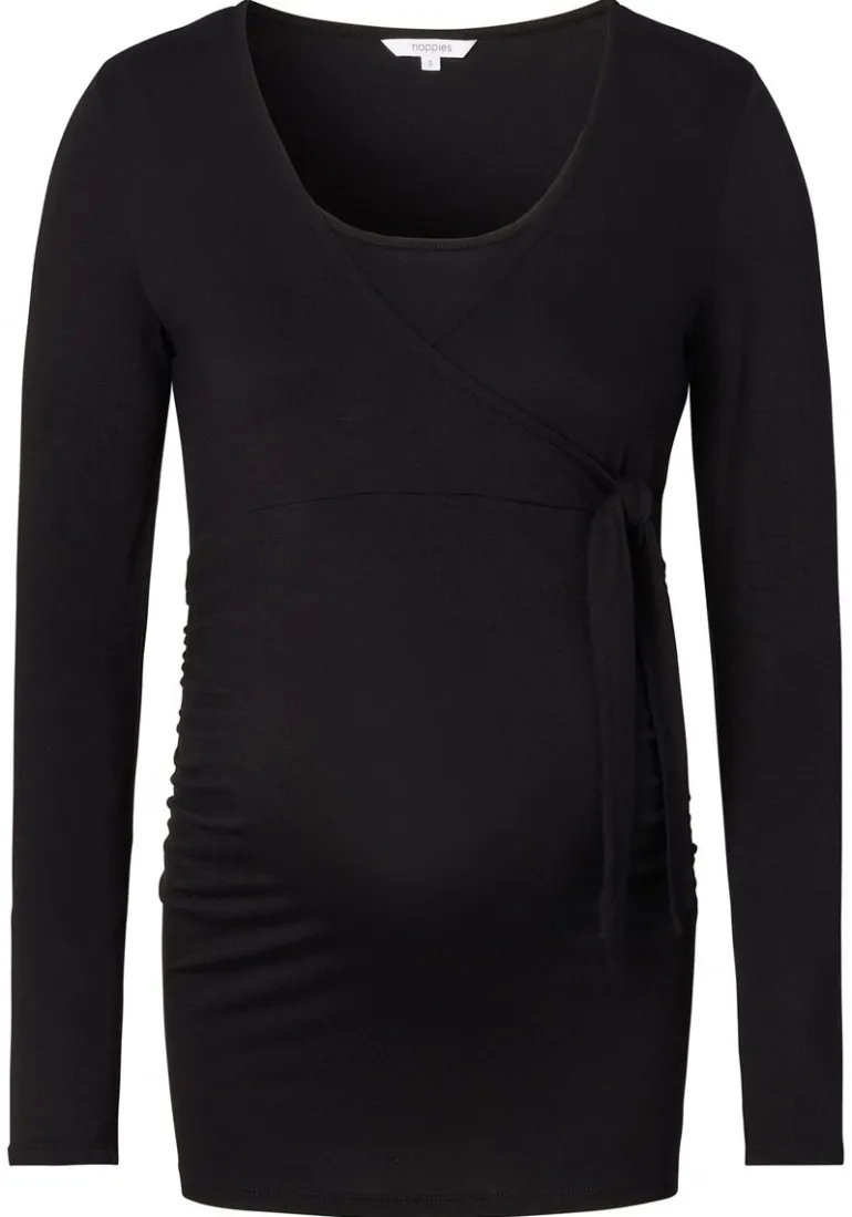 longsleeve_odellal__black_2.webp Noppies Shirts | Shirts<Longsleeve Odellal - Black