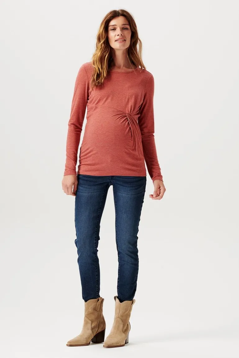 longsleeve_osseo__henna_7.webp Noppies Shirts<Longsleeve Osseo - Henna