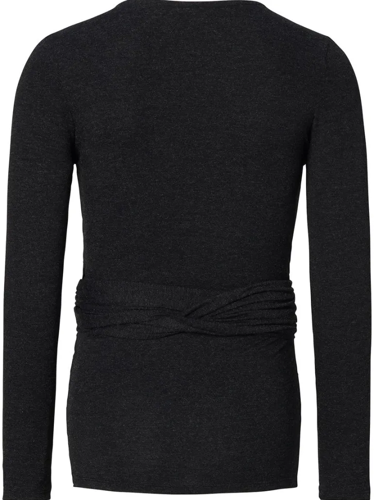 longsleeve_pisto__grey_me_12.webp Noppies Shirts | Shirts<Longsleeve Pisto - Grey Melange