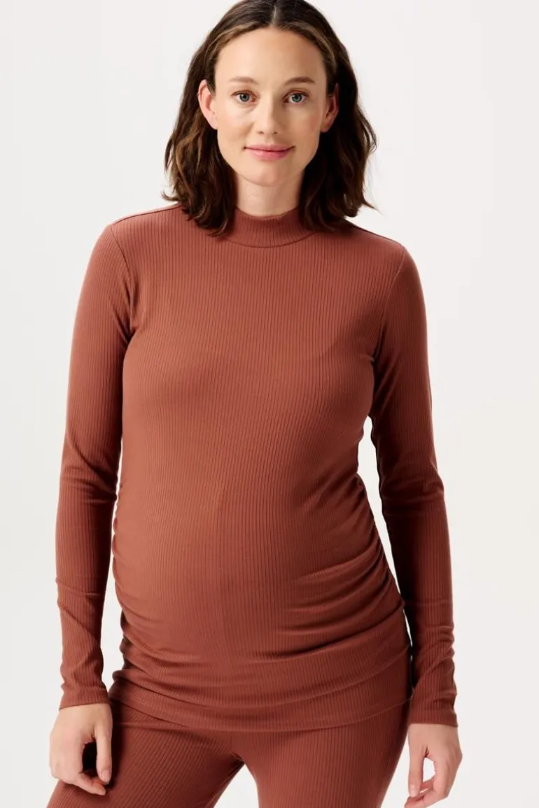 longsleeve_sira__sienna_0.webp Noppies Shirts<Longsleeve Sira - Sienna