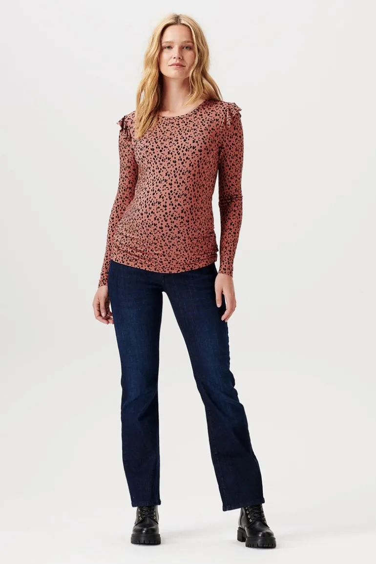 longsleeve_spiro__cedar_w_7.webp Noppies Shirts<Longsleeve Spiro - Cedar Wood