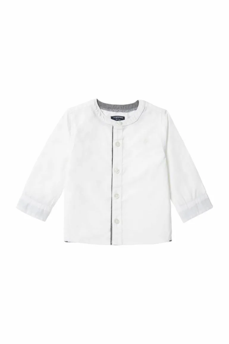 longsleeve_tornillo__whit_2.webp Noppies Shirts<Longsleeve Tornillo - White
