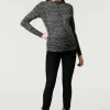 Noppies Shirts<Longsleeve V-print - Grey Melange