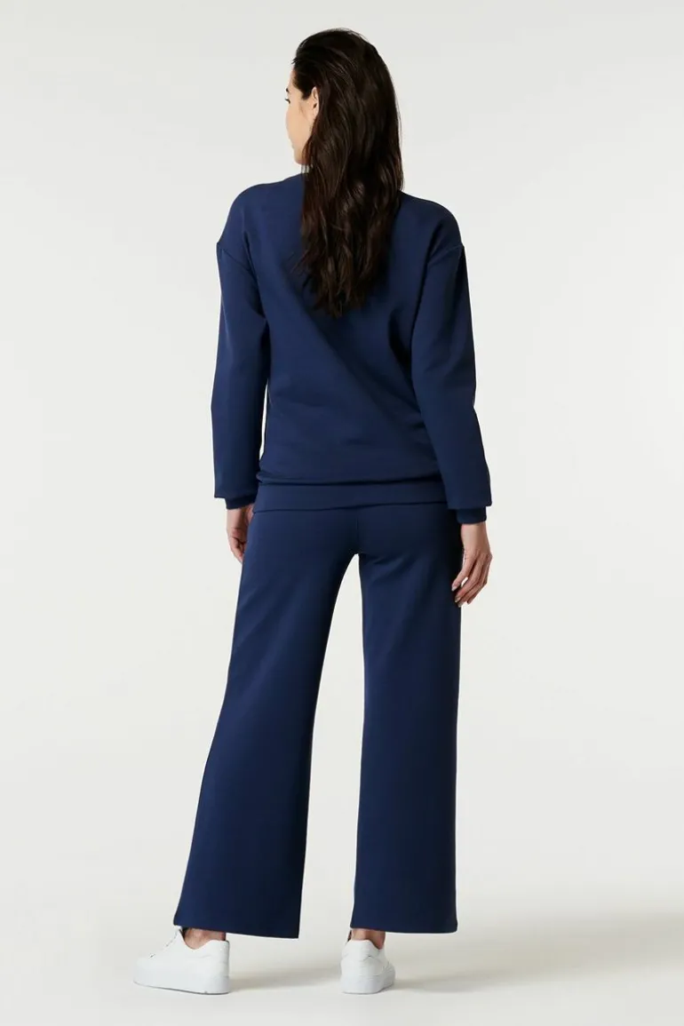 lounge_trui__dark_blue_1.webp Noppies Ondergoed | Nachtkleding & Loungewear<Lounge Trui - Dark Blue