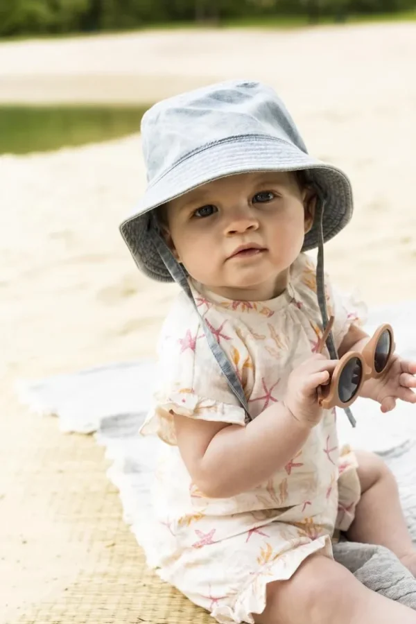 Noppies Mutsen<Muts Bethany - Light Blue Denim